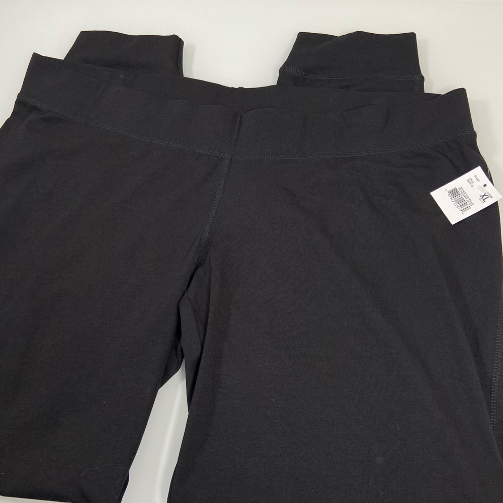 Motherhood Maternity Women XL Black Jogger Leggings NEW Low Pro Belly 98556-01‎